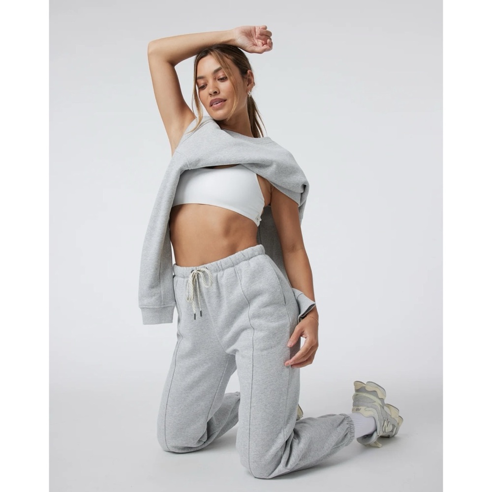 Vuori Restore Light Heather Gray High Rise Jogger Sweatpants Medium VW4205